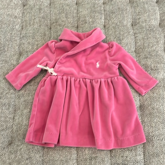 Ralph Lauren Other - Ralph Lauren velour dress size 3 mths